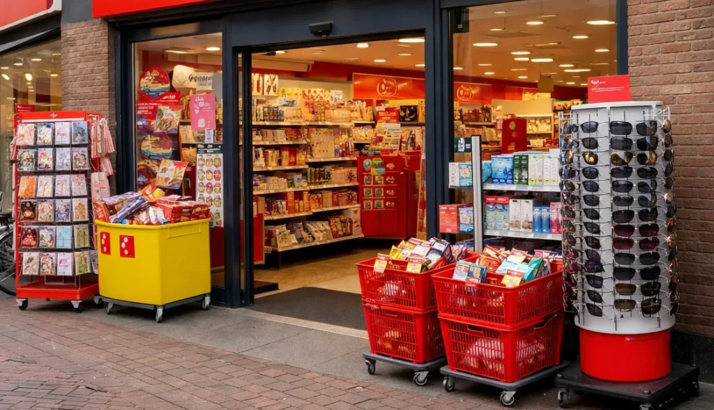 Kruidvat drogisterij in de Hoogstraat van Wageningen