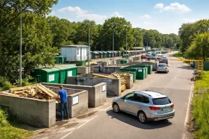 Home Milieustraat Wageningen waar inwoners afval en grofvuil inleveren